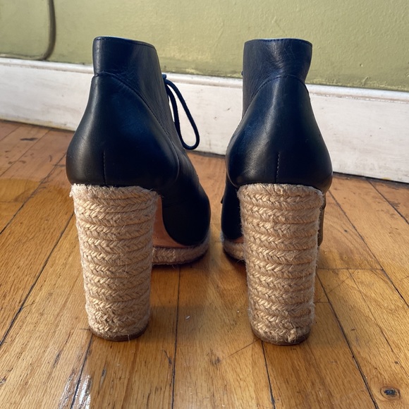 Loeffler Randall Nadia Espadrille Booties 9.5 - Picture 3 of 5
